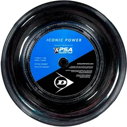 Iconic Power 18g 100m Squash Reel String Black 1.10 mm