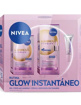 Nivea Rutina Glow InstantÃ¡neo - NIVEA - FashionsVida