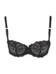 Sujetador con aros CHAMPS ELYSEES dazzling black negro 80B