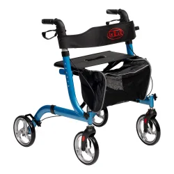 Rollator AT51046 blau schwarz