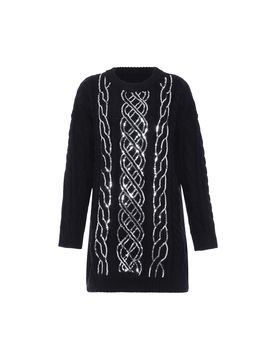 Faina Jersey negro / plata