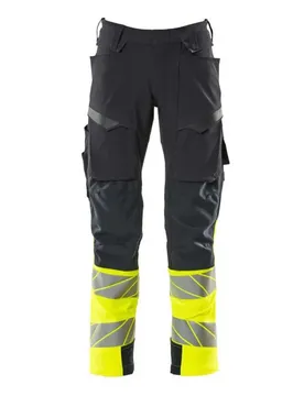 Pantalon De Travail Accelerate Safe 19179 Dark Navy / Hi-Vis Yellow 58