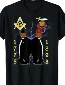 Shriners1893 Masons 1775 Masonic Brothers Geometric-Patterned T-Shirt-100% Cotton Crew Neck Casual Tee - Aliexpress - FashionsVida