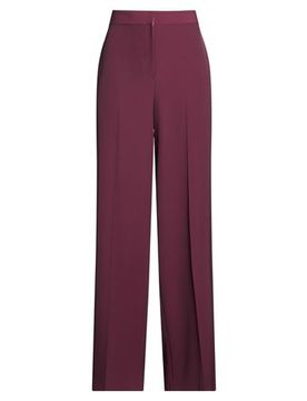 Pantalones Mujer Burdeos 34,36,38,40,42,44 Mujer