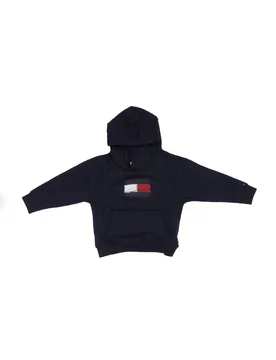 Bambino felpa kb0kb10112 c1g## flag hoodie blu - Tommy hilfiger - FashionsVida