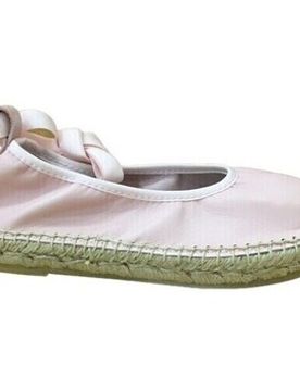 Flache Sandalen Alpargata Piel Piso Esparto Rosa 37;39;40;41;31;32;33;34;35