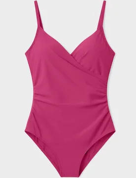 Bañador de mujer efecto control y plus size con aro y foam - Gisela - FashionsVida
