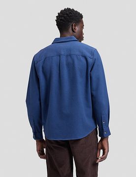 Workwear Relaxed No Pocket Button Down Shirt Insignia Blue Größe XXL male
