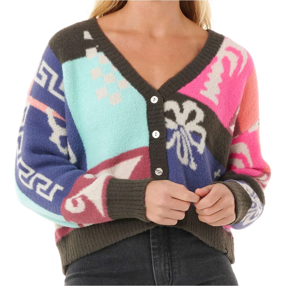 Keepsakes jacquard chaquetas mujer Rosa (M) - Rip curl - FashionsVida