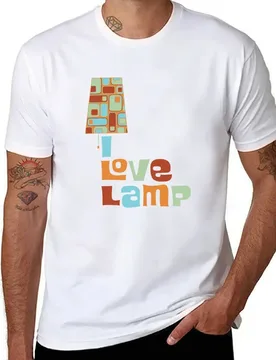 I Love Lamp T-Shirt man t shirts cotton funny t shirts man T-Shirt - Aliexpress - FashionsVida