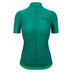 Maglia A Maniche Corte Colore Puro Green