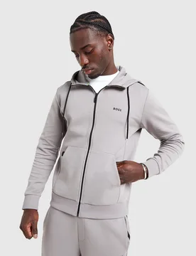 Saggy Full Zip Hoodie - Herren, Grau - male - Size: XXL - BOSS - FashionsVida