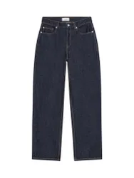 Roi Washed Denim Jeans da uomo gamba dritta - dark indigo washed