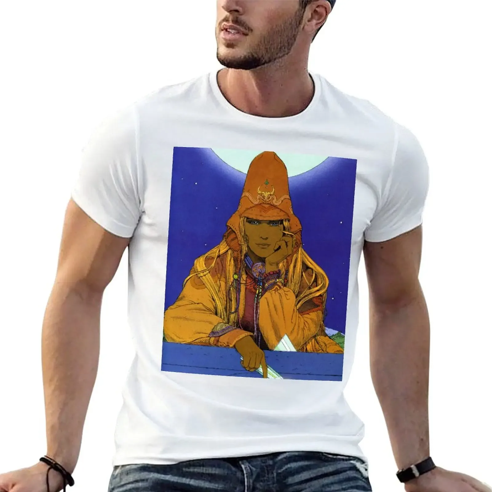 Jean Giraud T-Shirt Comfortable Basic Crew Neck Tee - Aliexpress - FashionsVida