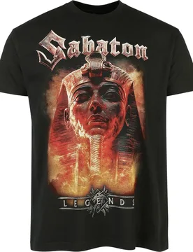 T-Shirt - Sphynx - S bis 4XL - für Männer - Größe M - schwarz - EMP exklusives Merchandise! - Männer - male - Sabaton - FashionsVida