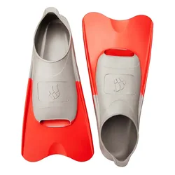 Pool Colour Short Swimming Fins Red EU 38-39 unisex
