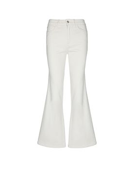 Jeans Flared Fit ROSALYA 5.0 weiss 28/L32 damen