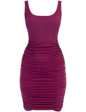 MyMo at night Vestido lila oscuro