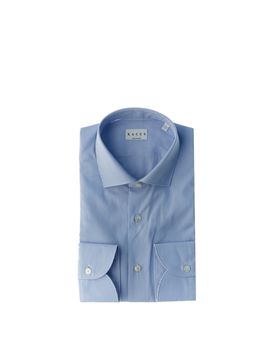 XACUS Camicia in cotone AZZURRO 41