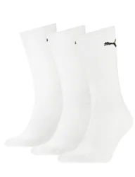 Pack Unisex Cotton Rich Crew Socks White male