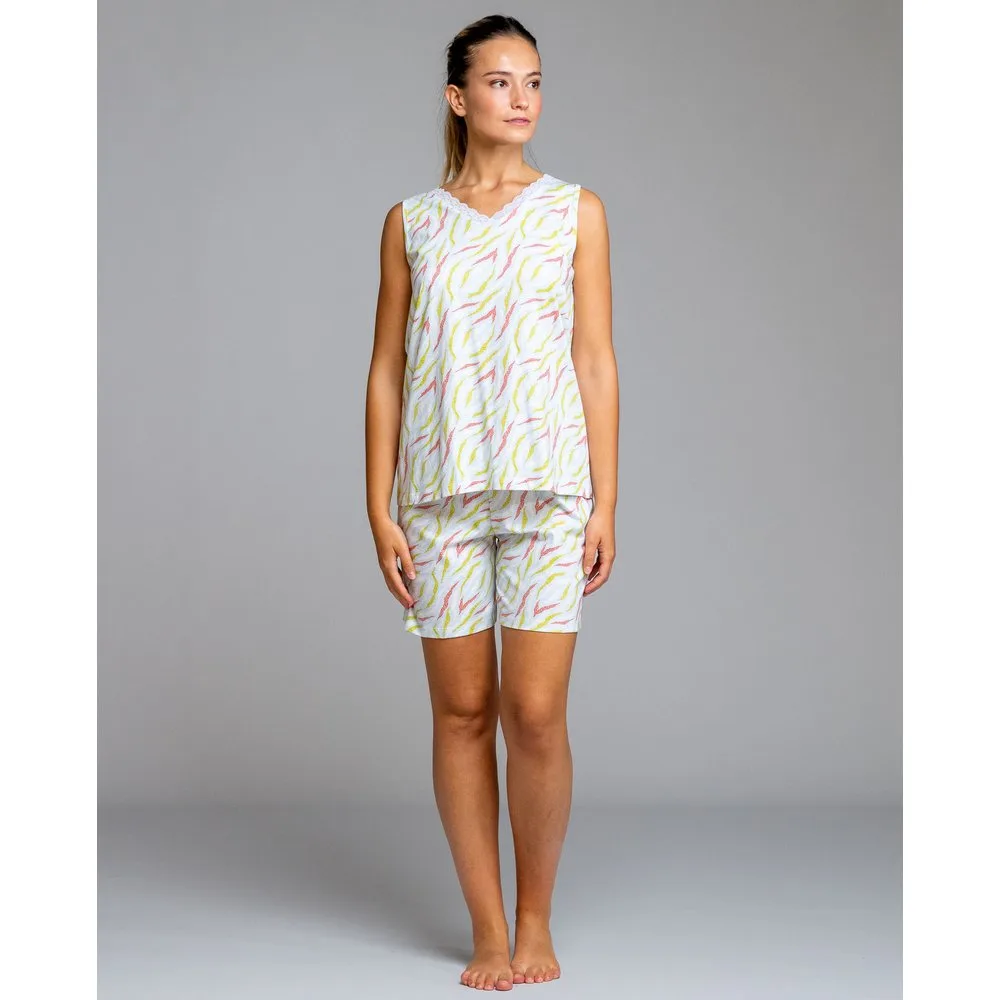Pijama de mujer sin mangas - Egatex - FashionsVida