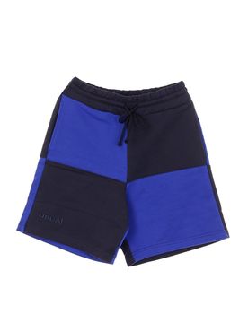 Pantalone Corto Tuta Uomo Bigcheck Short Blue/black