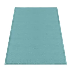 Kurzflor-Teppich TATAMI 475 Blau Rechteckig