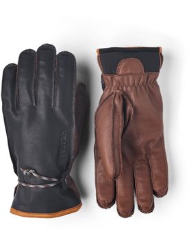 Leder Skihandschuhe Wakayama Glove Navy/Brown für Herren aus Leder Größe 7 Navy blau