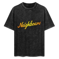Neighbours logo 1O T-Shirt Simple Trendy Casual T-Shirt