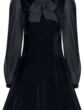 Kurzes Kleid - Gabriella Mini Dress - XS bis 4XL - für Damen - Größe XL - schwarz - Frauen - female