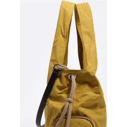 Bolso de hombro de mujer paper pocket grande tejido