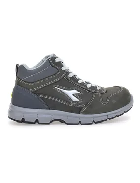 Antinfortunistica Mid-Cut Grigia UTILITY RUN D MID S3 SRC 45 - Diadora - FashionsVida