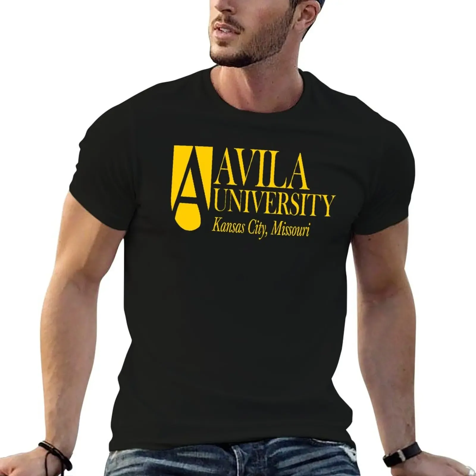 Avila University T-Shirt Plus Size Simple Casual Top - Aliexpress - FashionsVida
