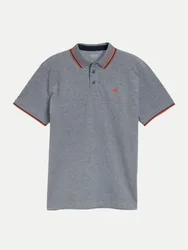 Poloshirt mit Regular-Fit Grau L