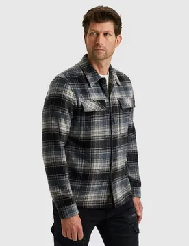 Shirtjacket 1 Woolblend Check male