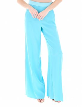 Pantalone wide leg AZZURRO 44