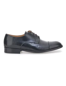 Stringate in Pelle 105 Nere 45 - Pittarello - FashionsVida