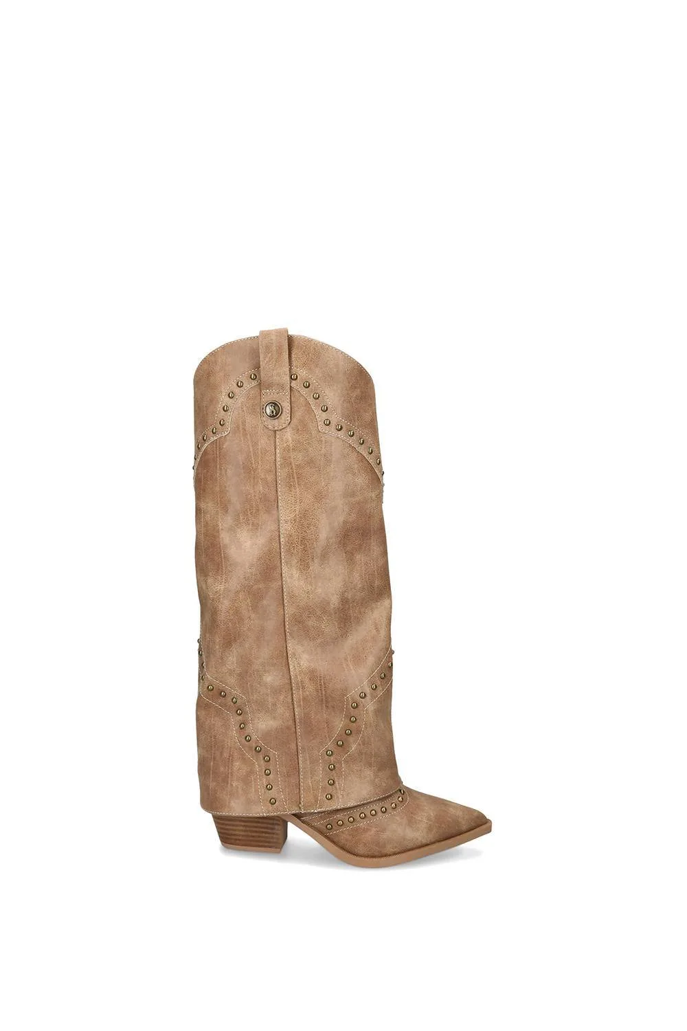 Streamline 580' Boots - Tan - Size: 4 - Steve madden - FashionsVida