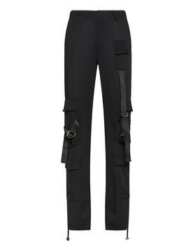 Pantaloni larghi in viscosa cargo Luz