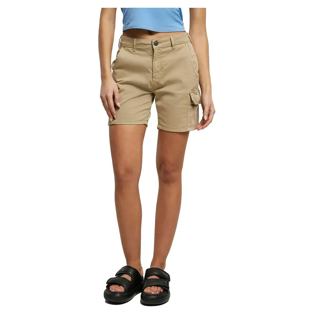Pantaloni Corti Cargo Union Beige 32 - Urban classics - FashionsVida
