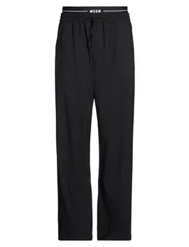 Pantalones Hombre Negro 44,46,48,50,52,54 Hombre - Msgm - FashionsVida