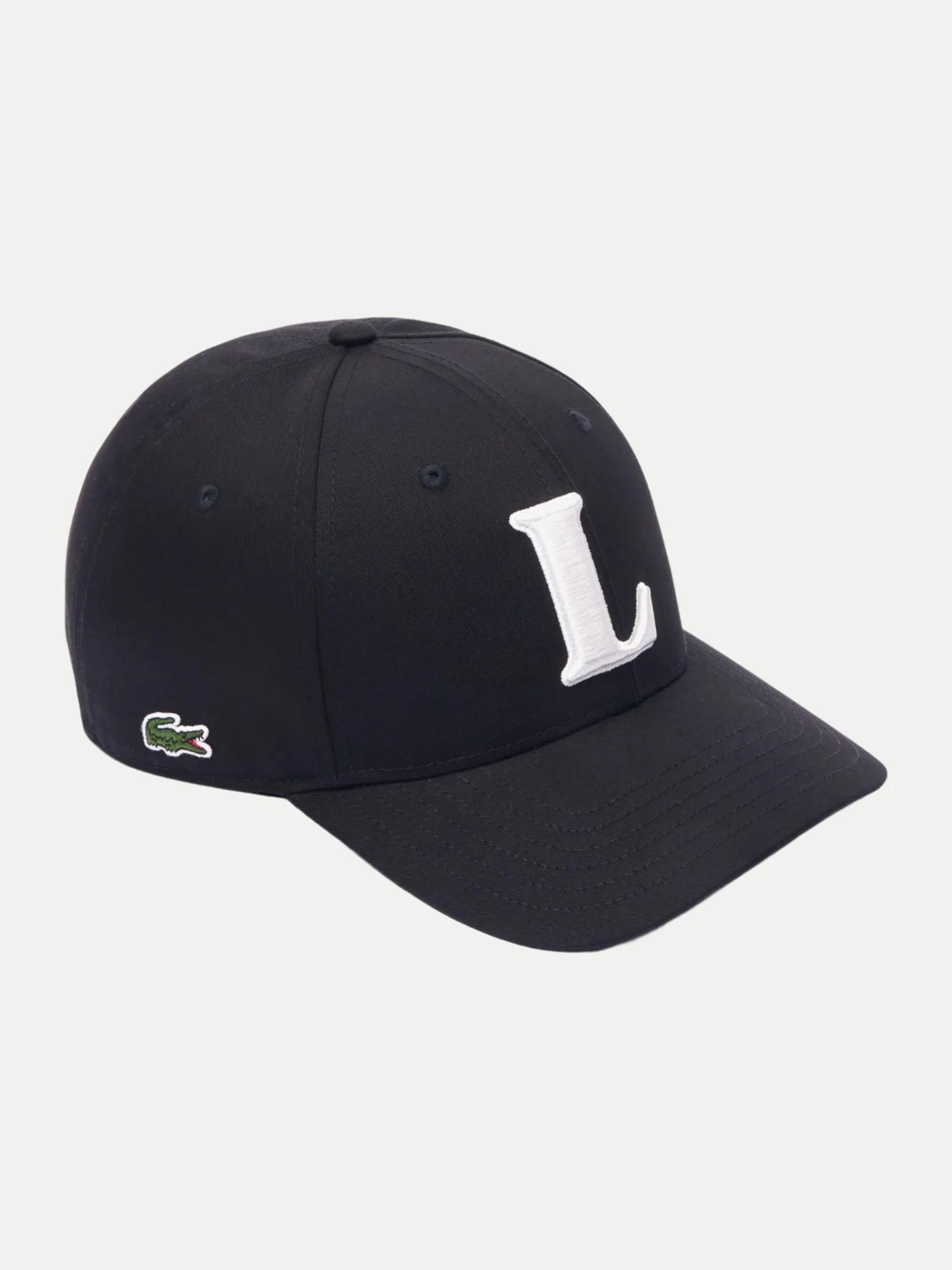 Basecap mit 3D-Stickerei Schwarz - Lacoste - FashionsVida