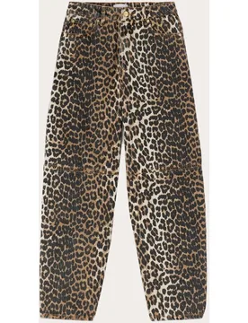 Pantalón vaquero recto de algodón - Ganni - FashionsVida