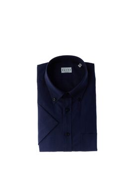 Camicia misto lino BLU OCEANO 43