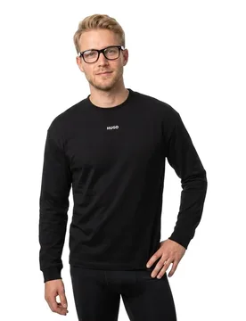Hugo T-shirt à Manches Longues Daposo 10248326 Red Black 2XL - Hugo Boss - FashionsVida
