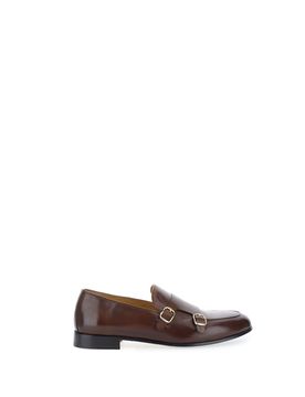 Mocassini in pelle MARRONE 44