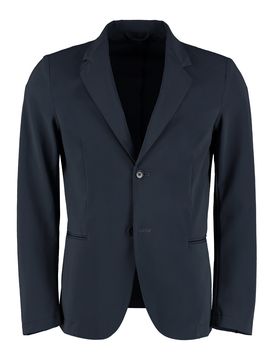 The (alphabet) Single-Breasted Two-Button Jacket with Lapel Collar