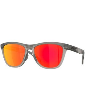 Polarisierte Sonnenbrillen Frogskins Range XL Matte Grey Smoke/Prizm Ruby für Herren Grau