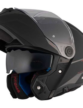 Casco Moto Modulare P/J ATOM 2 SV SOLID A1 Opaco taglia XS