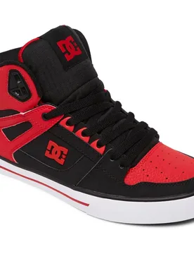Baskets Pure High Top Wc Fiery Red / White / Black EU 42 - Dc shoes - FashionsVida